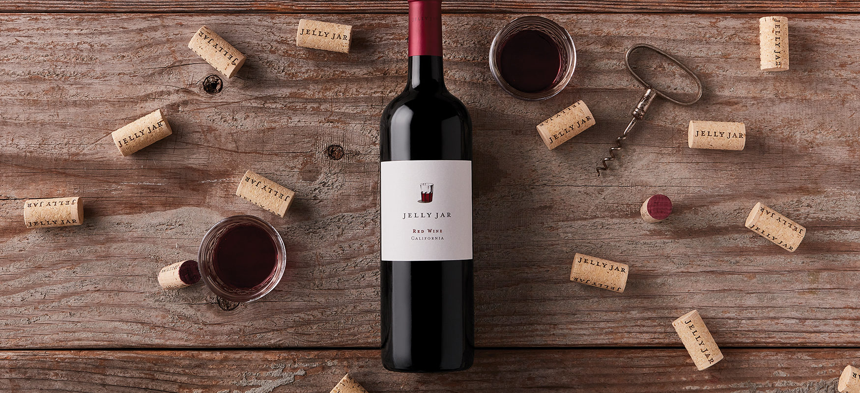 Jelly Jar Wine May Your Glass Always Be Full